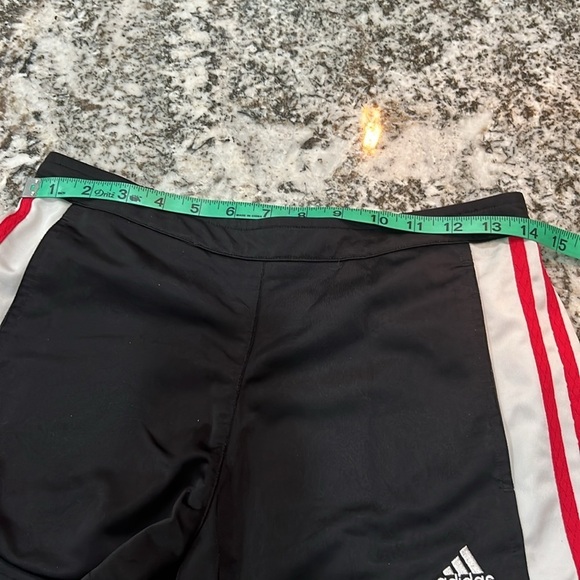 Vintage Adidas Shirt & Short Set Sport The Go To Tee Orange Black Boy Bundle - Picture 3 of 7